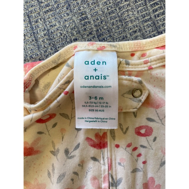 aden+anais(エイデンアンドアネイ)のaden and anais ロンパース キッズ/ベビー/マタニティのベビー服(~85cm)(ロンパース)の商品写真