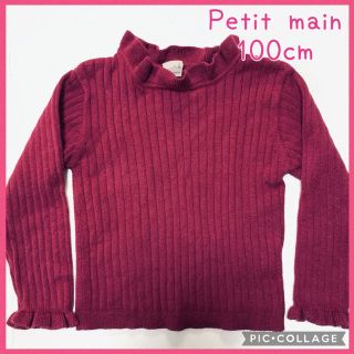 プティマイン(petit main)のPetit main  ニット☆100cm(ニット)