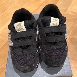 ニューバランス(New Balance)のニューバランス　キッズ　スニーカー　黒　15センチ(スニーカー)