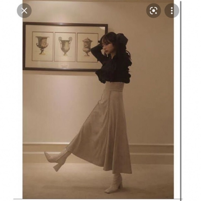 Bubbles(バブルス)のMelt the lady ♡フロントホックフレアスカート レディースのスカート(ロングスカート)の商品写真