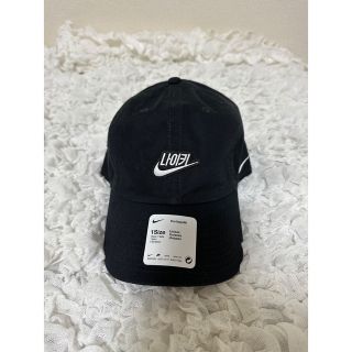 ナイキ(NIKE)の韓国✩NIKE キャップ ブラック 黒✩ナイキ ソウル コリア ハングル 限定(キャップ)