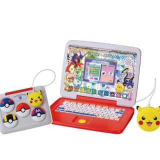 ポケモン(ポケモン)の【最終値下げ】新品 ポケモン ピカッとアカデミー マウスでゲットパソコン プラス(知育玩具)