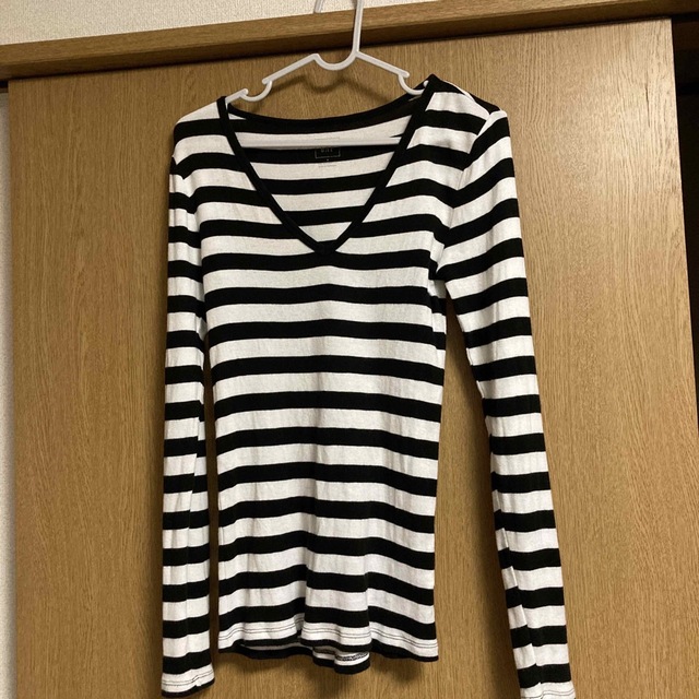 GAP(ギャップ)のGAP ボーダーロンT レディースのトップス(Tシャツ(長袖/七分))の商品写真