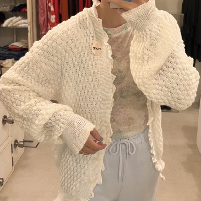 Lochie(ロキエ)のvintage knit cardigan レディースのトップス(カーディガン)の商品写真