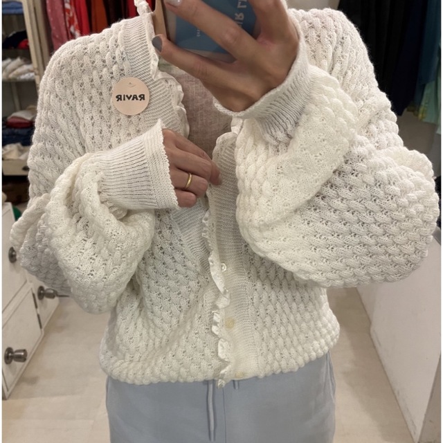 Lochie(ロキエ)のvintage knit cardigan レディースのトップス(カーディガン)の商品写真