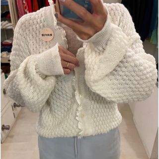 ロキエ(Lochie)のvintage knit cardigan(カーディガン)