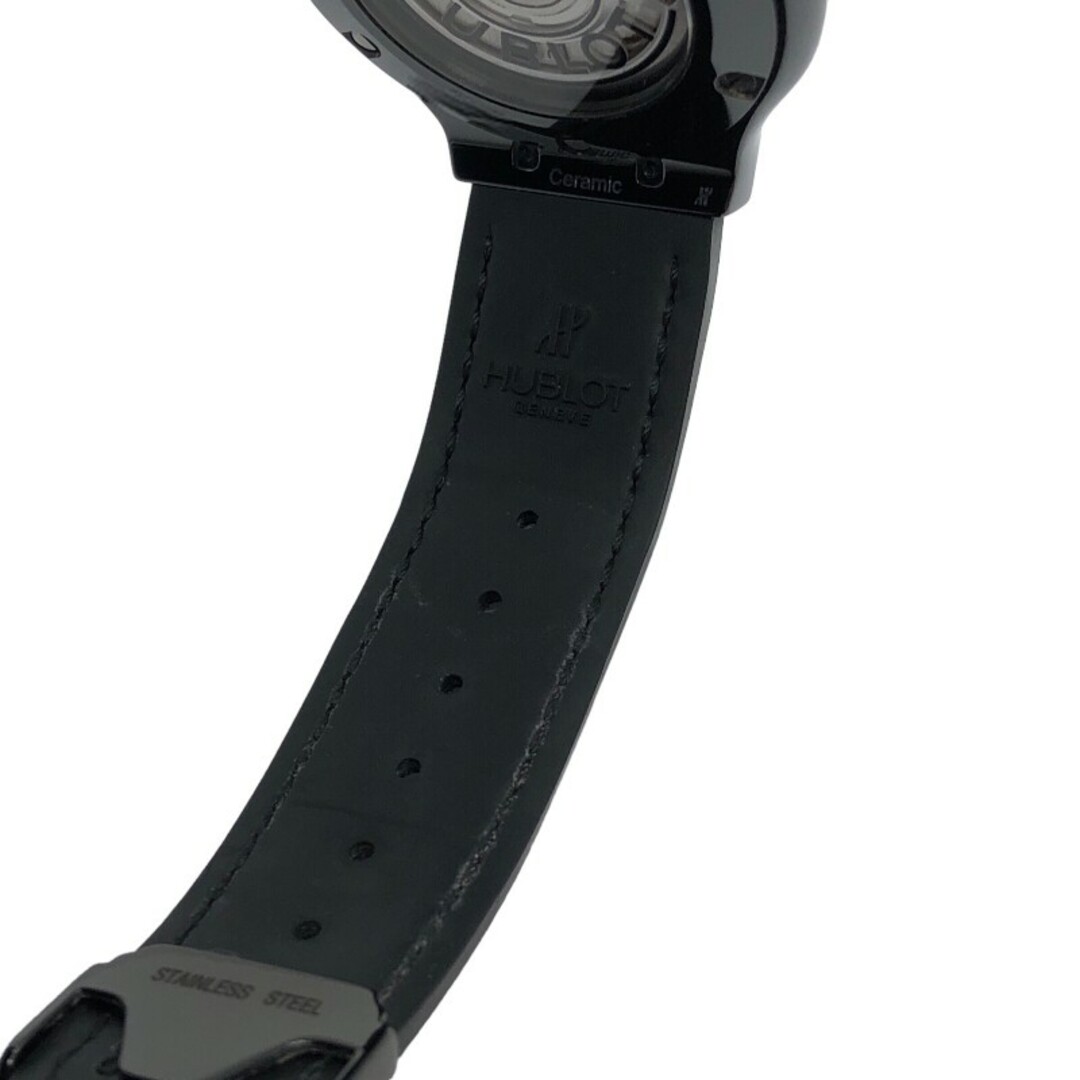 ウブロ HUBLOT クラシックフュージョン　シャイニーセラミックダイヤモンド 565.CX.1210.VR.1204 ブラック セラミック 自動巻き レディース 腕時計 7