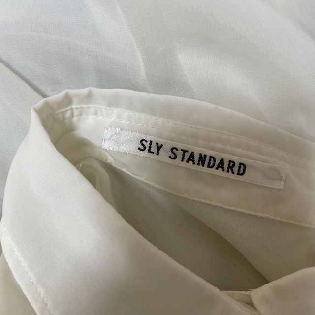 SLY(スライ)のSLY シースルーシャツ レディースのトップス(シャツ/ブラウス(長袖/七分))の商品写真