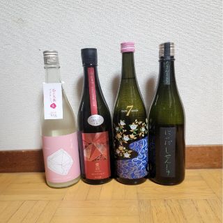 天美(桃天)寒菊(愛山)DATE7(黄金澤)にいだしぜんしゅ(めろん)(日本酒)