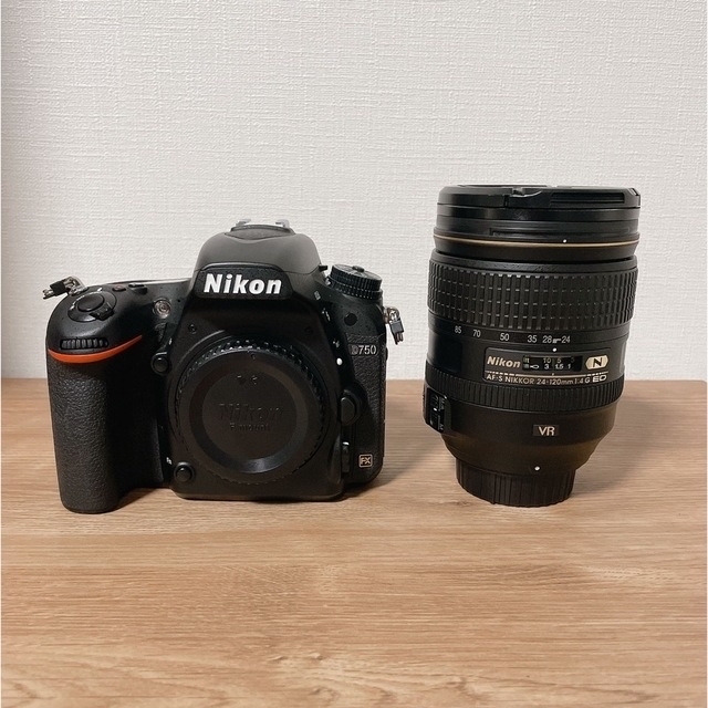 Nikon(ニコン)のNikon D750  24-120mm f/4 レンズキット スマホ/家電/カメラのカメラ(デジタル一眼)の商品写真