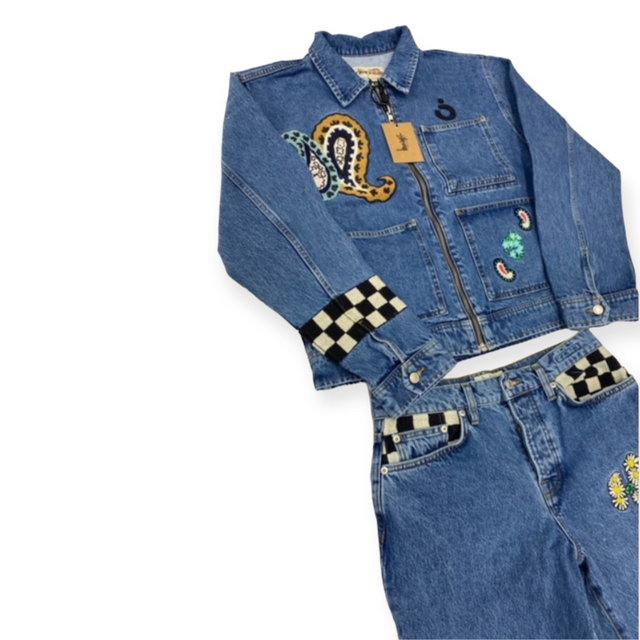 新品セットStussy NOMA DENIM ZIP WORK JACKET M