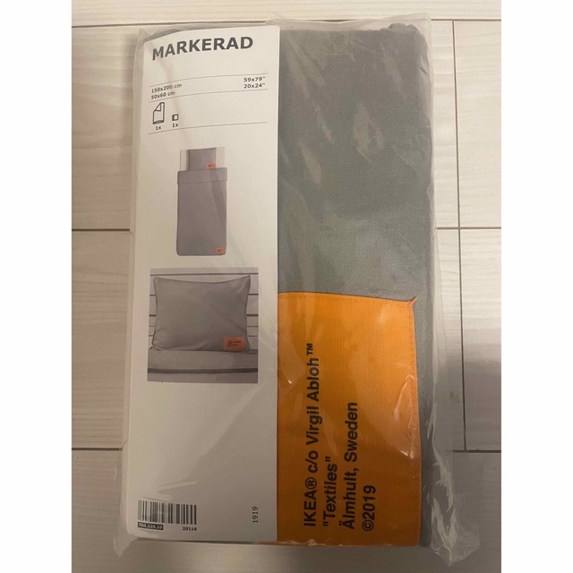 日本人気超絶の IKEA MARKERAD 掛け布団カバー＆枕カバー | artfive.co.jp