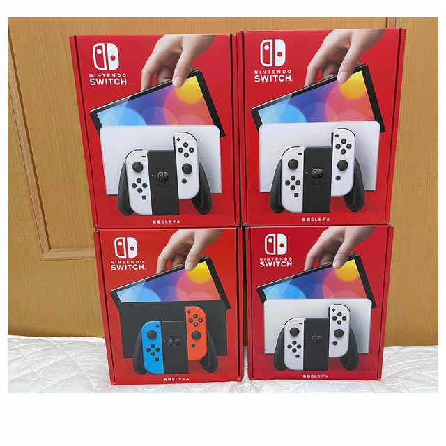 Nintendo Switch(ニンテンドースイッチ)の★新品 任天堂 スイッチ Nintendo Switch 有機ELモデル 本体 エンタメ/ホビーのゲームソフト/ゲーム機本体(家庭用ゲーム機本体)の商品写真