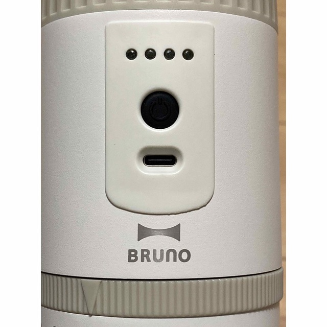 訳有 BRUNO 電動コーヒーミルメーカー ベージュ⑤ スマホ/家電/カメラの調理家電(電動式コーヒーミル)の商品写真