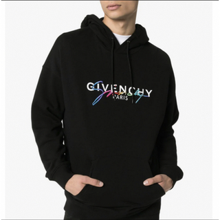 GIVENCHY - Givenchyジバンシー シグネチャーレインボーフーディーXS