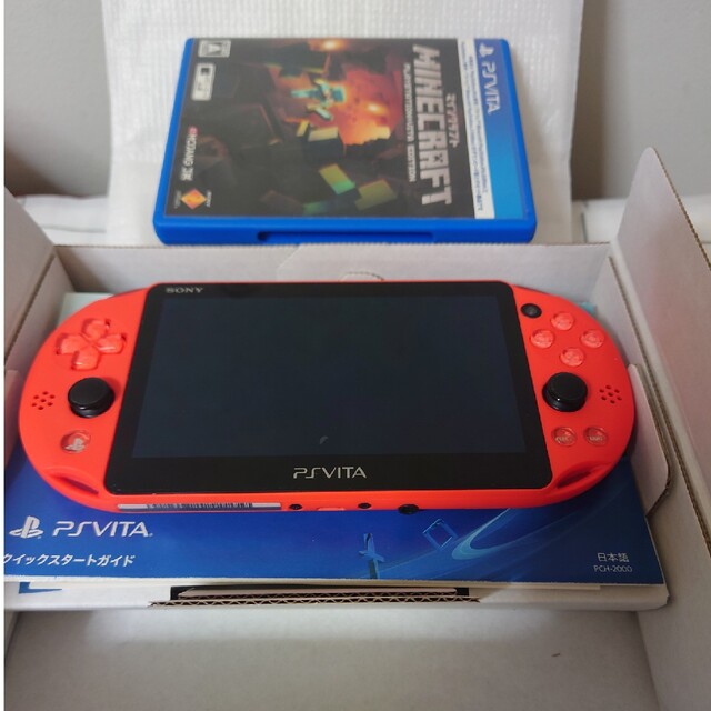 PlayStation®VitaPCH-2000シリーズネオオレンジ液晶美品 1