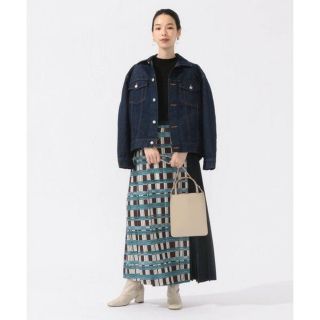 シップスフォーウィメン(SHIPS for women)のSHIPS for women♡チェックラッププリーツスカート(ロングスカート)