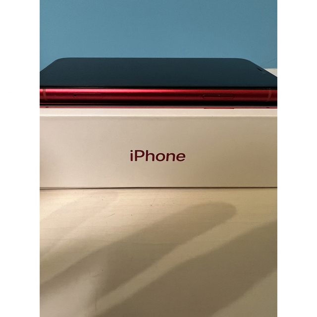 スマホ/家電/カメラiPhone XR  64GB  RED(SIMフリー)