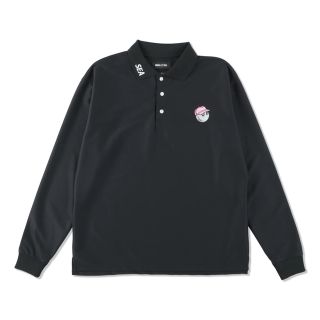 ウィンダンシー(WIND AND SEA)の最終値下げ！　WINDANDSEA MALBON L/S POLO SHIRT(ポロシャツ)