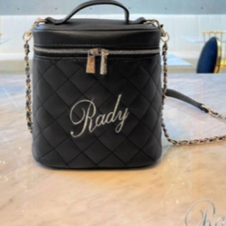 レディー(Rady)の完売 Rady キルティング バニティバッグ チェーン ショルダーバッグ 黒(ショルダーバッグ)