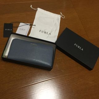 フルラ(Furla)のフルラ❤︎長財布ブルーグレー❤︎人気色(財布)