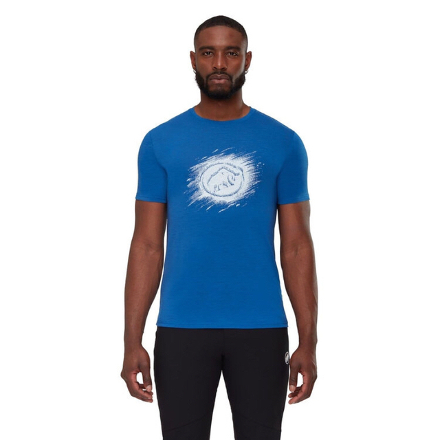 Mammut(マムート)のMAMMUT マムート 半袖Tシャツ ブルー 1017-01773 メンズL新品 メンズのトップス(Tシャツ/カットソー(半袖/袖なし))の商品写真