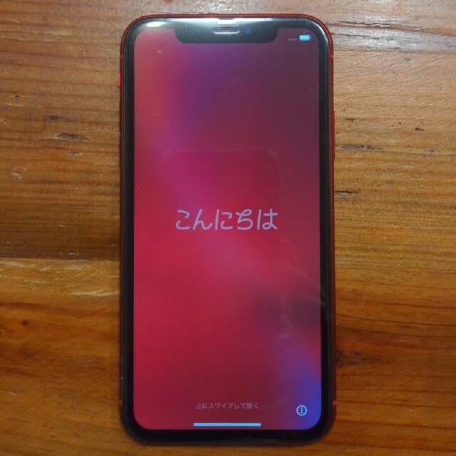 iPhone XR Coral 64GB LCD交換済 レッドのサムネイル