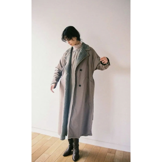 楽天最安値に挑戦】 CLANE - リバーシブルコート CLANE ロングコート