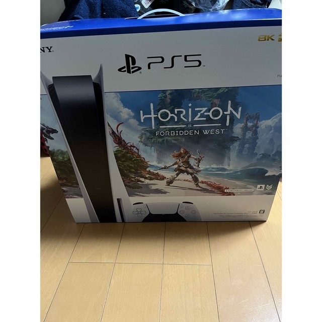 新品 未使用】PS5 本体 ディスクドライブ搭載 Horizon 同梱版 - www ...