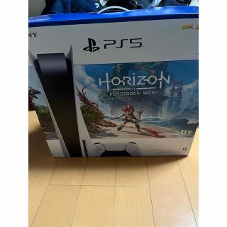 ソニー(SONY)の【新品 未使用】PS5 本体 ディスクドライブ搭載 Horizon  同梱版 (家庭用ゲーム機本体)