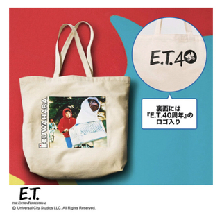 タカラジマシャ(宝島社)の『E.T.』40周年記念 KUWAHARAコラボビッグトート(トートバッグ)