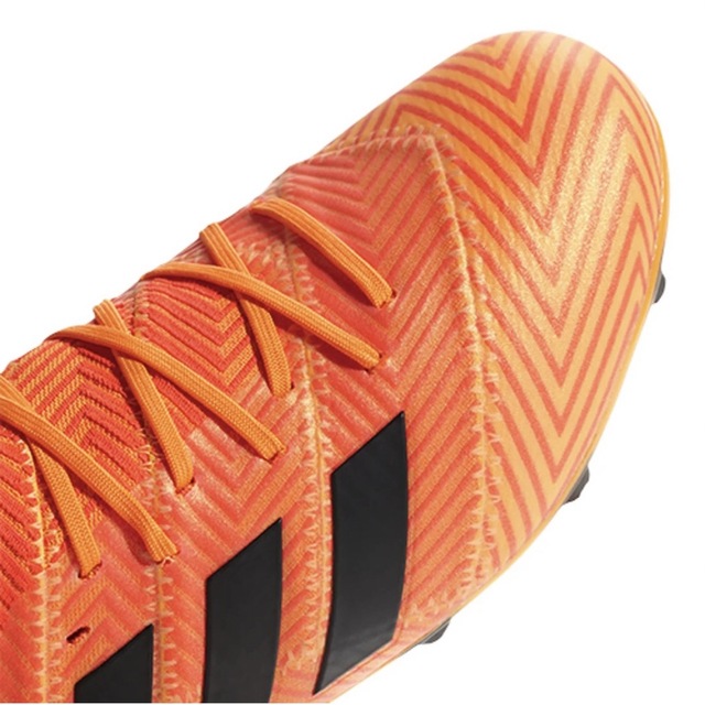 adidas(アディダス)のアディダス ネメシス 18.1 FG/AGジュニア(オレンジ×ブラック)24cm スポーツ/アウトドアのサッカー/フットサル(シューズ)の商品写真