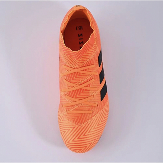 adidas(アディダス)のアディダス ネメシス 18.1 FG/AGジュニア(オレンジ×ブラック)24cm スポーツ/アウトドアのサッカー/フットサル(シューズ)の商品写真