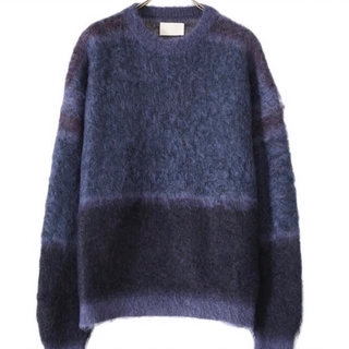 12/19,20限定価格YOKE ROTHKO BORDER CREW NECK(ニット/セーター)