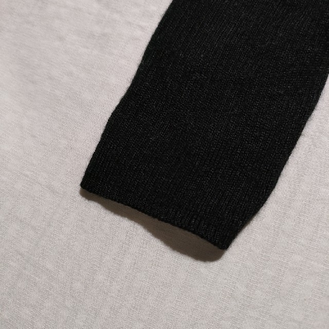 UNIQLO(ユニクロ)のユニクロ　タートル　ネック　ブラック　黒　ウール　ニット　セーター レディースのトップス(ニット/セーター)の商品写真