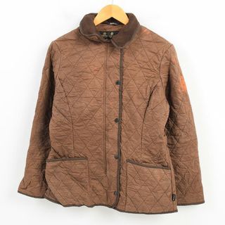 バーブァー(Barbour)の古着 バブアー Barbour キルティングジャケット パファージャケット レディースM /eaa268202(その他)