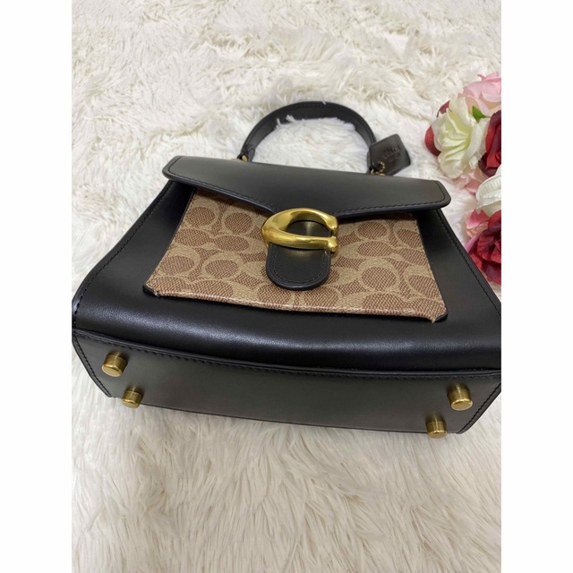 COACH - コーチ タビー トップ ハンドル 20 シグネチャー キャンバス