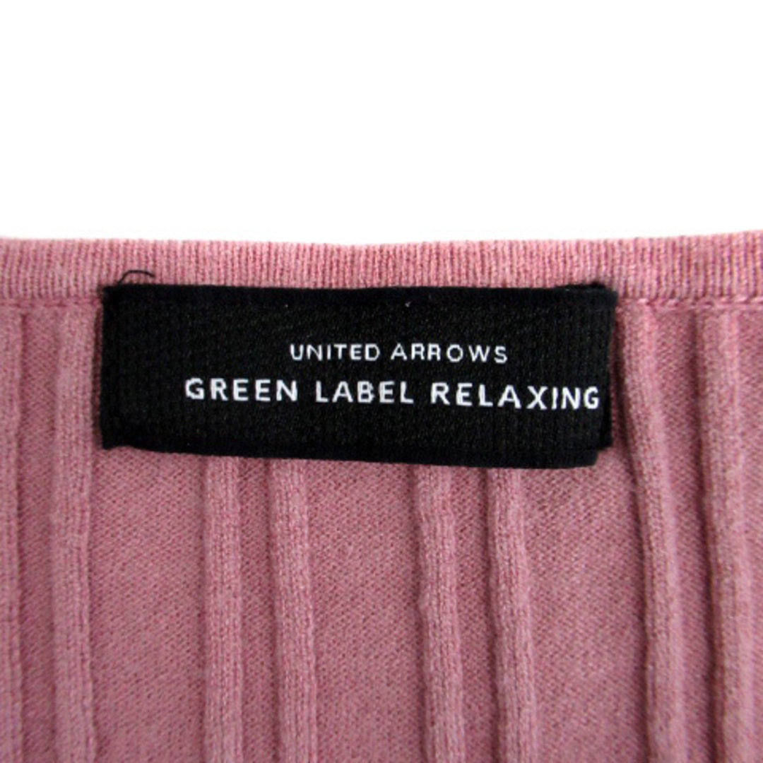 UNITED ARROWS green label relaxing(ユナイテッドアローズグリーンレーベルリラクシング)のグリーンレーベルリラクシング ユナイテッドアローズ カットソー スモーキーピンク レディースのトップス(カットソー(長袖/七分))の商品写真