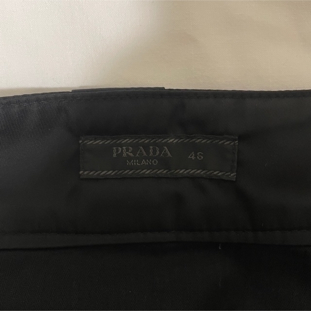19AW Prada Triangle logo nylon trousers preludemusical.com.br