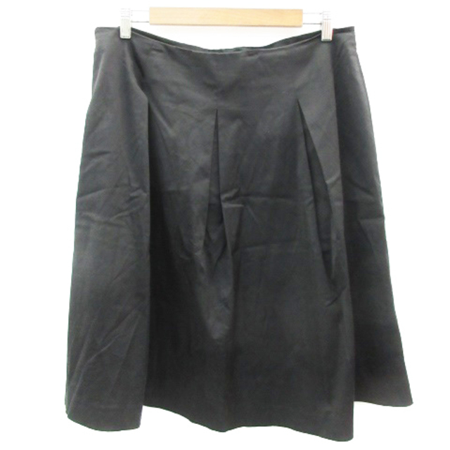TALBOTS(タルボット)のタルボット フレアスカート ミモレ丈 大きいサイズ 16 ブラック 黒 レディースのスカート(ひざ丈スカート)の商品写真