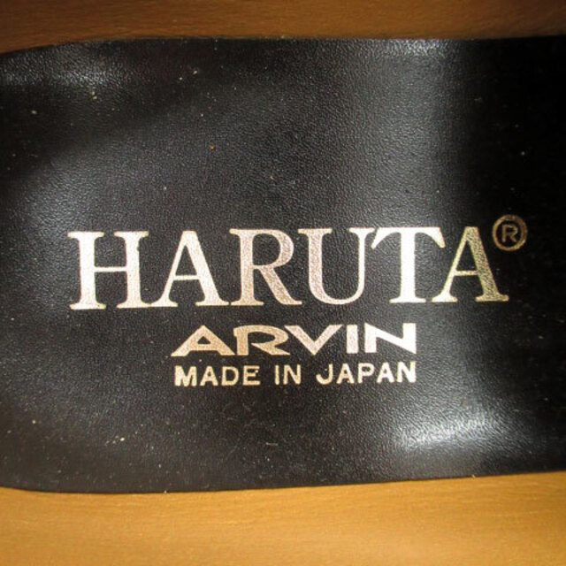 HARUTA(ハルタ)のハルタ ARVIN コインローファー 革靴 シューズ 24.5 ブラック 黒 レディースの靴/シューズ(ローファー/革靴)の商品写真
