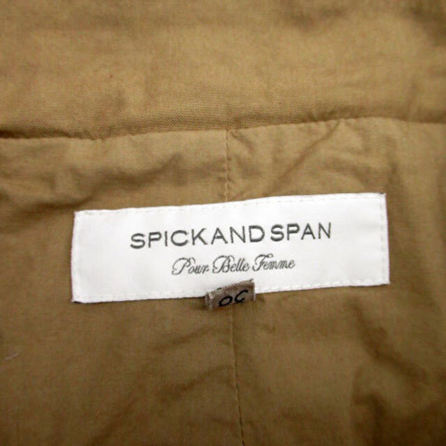Spick & Span(スピックアンドスパン)のスピック&スパン ミリタリーコート スプリングコート ロング丈 38 カーキ レディースのジャケット/アウター(その他)の商品写真