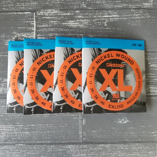 新品　D'Addario ダダリオ エレキギター弦 EXL110 楽器のギター(弦)の商品写真