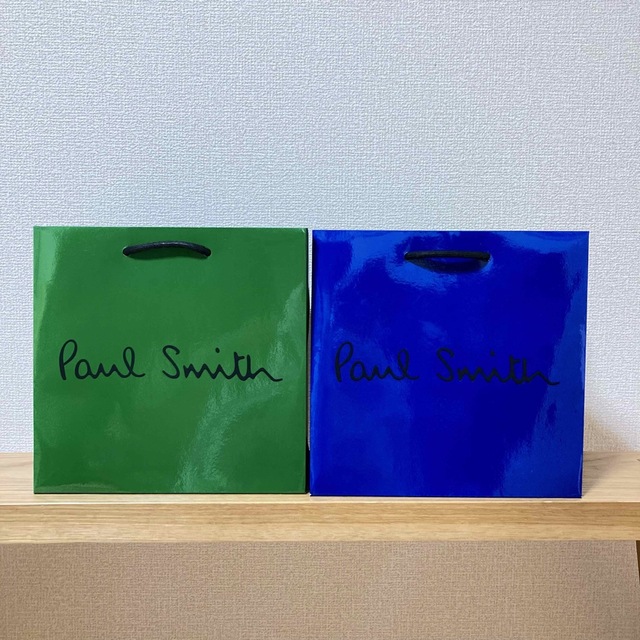 Paul Smith(ポールスミス)の【値下げ】【未使用】ポールスミス　紙袋　2枚 レディースのバッグ(ショップ袋)の商品写真