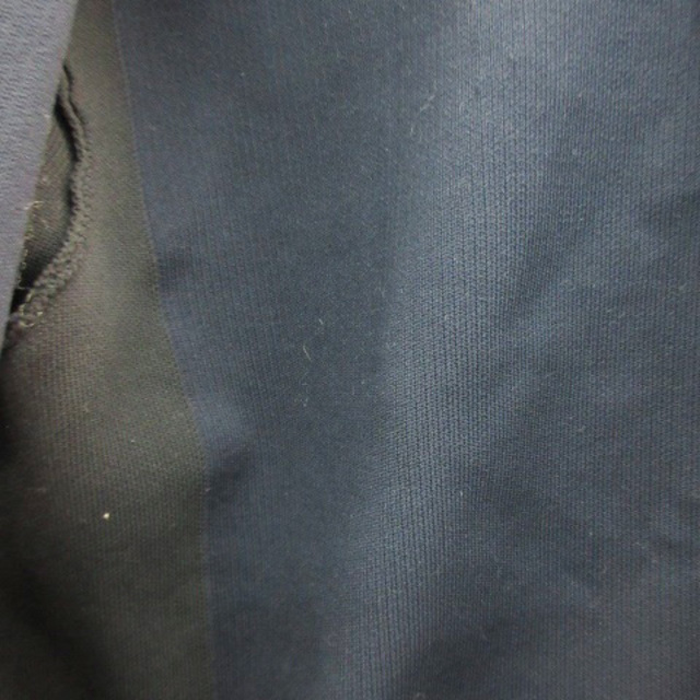 RIVE DROITE(リヴドロワ)のリヴドロワ ニットジャケット ブルゾンジャケット ミドル丈 切替 F ネイビー レディースのジャケット/アウター(ブルゾン)の商品写真