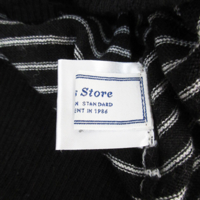 FREAK'S STORE(フリークスストア)のフリークスストア ニット セーター 長袖 ボーダー柄 F 白 黒 /FF35 レディースのトップス(ニット/セーター)の商品写真
