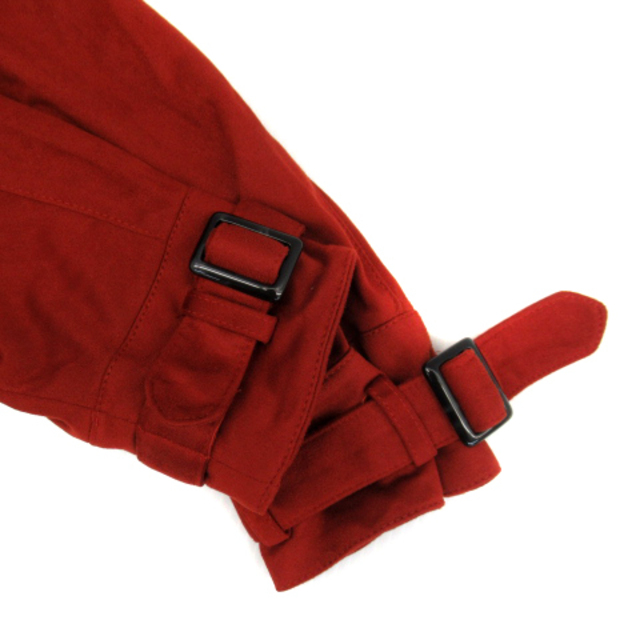 ZARA(ザラ)のザラ ステンカラーコート スプリングコート スエード調 ベルト付 XL ■MO レディースのジャケット/アウター(その他)の商品写真