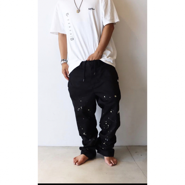 SAPEur SKATE CHINO PANTS サプール ペイントチノパン - チノパン