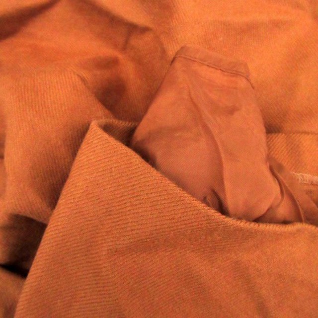 TOMORROWLAND(トゥモローランド)のトゥモローランド フレアスカート ひざ丈 ウール 36 オレンジ レディースのスカート(ひざ丈スカート)の商品写真