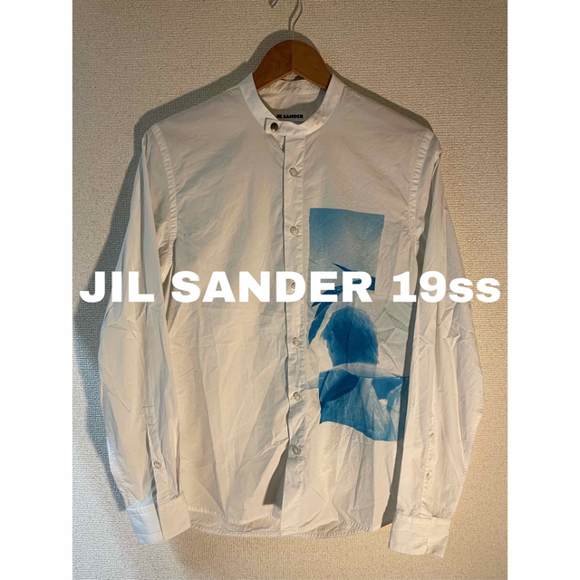 Jil sander ジル　サンダー　長袖シャツ　フォトプリントシャツ　19ss